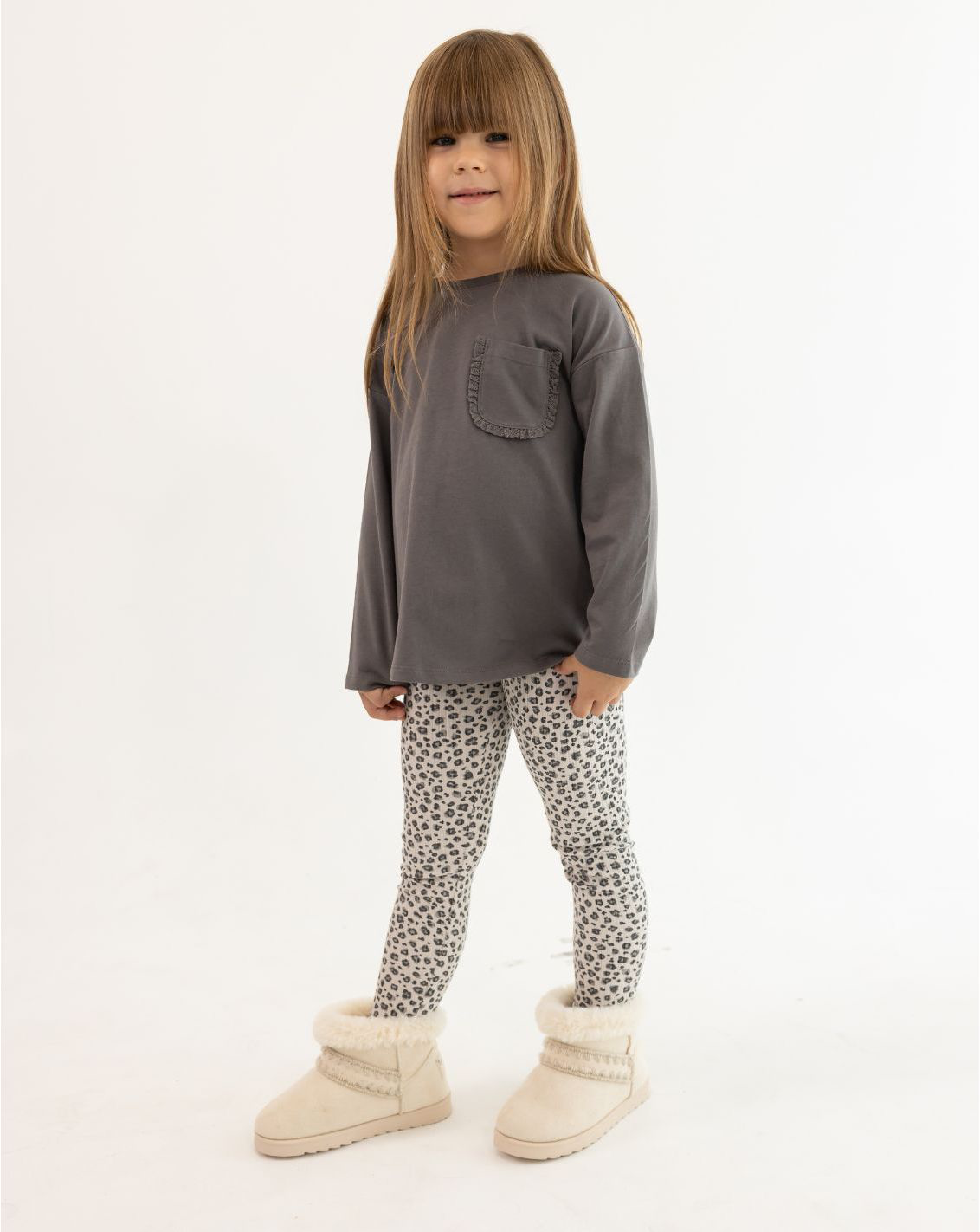Girls Shirt & Tights Set KC