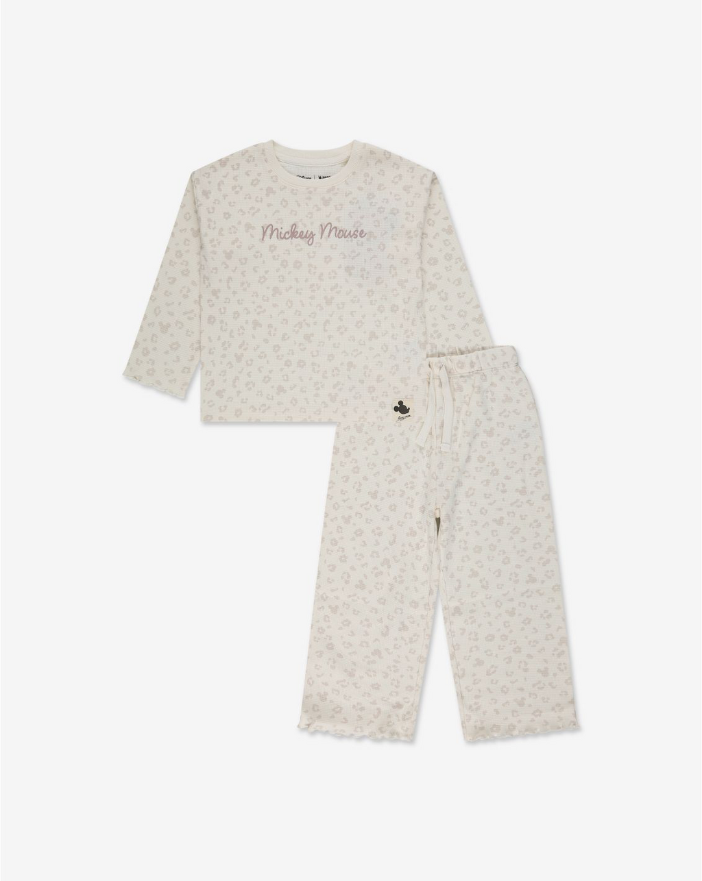 ชุดนอนเด็กผู้หญิงลายดิสนีย์ Snuggle Pique PJ 