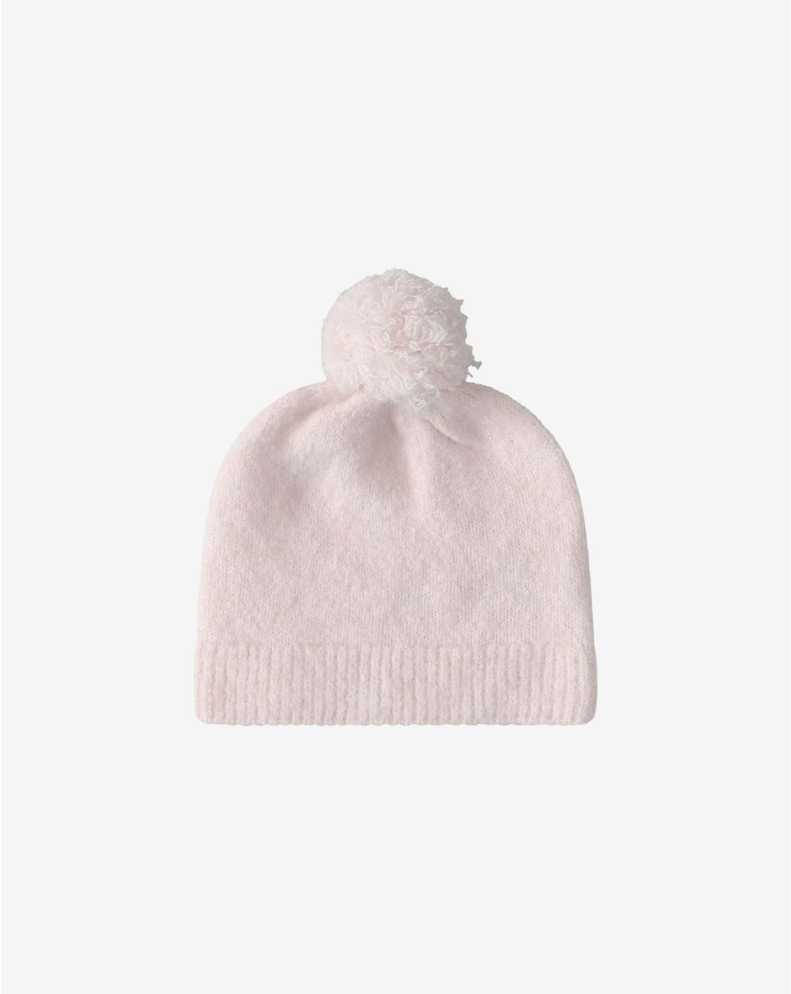 Knitted Hat with Pom-pom S