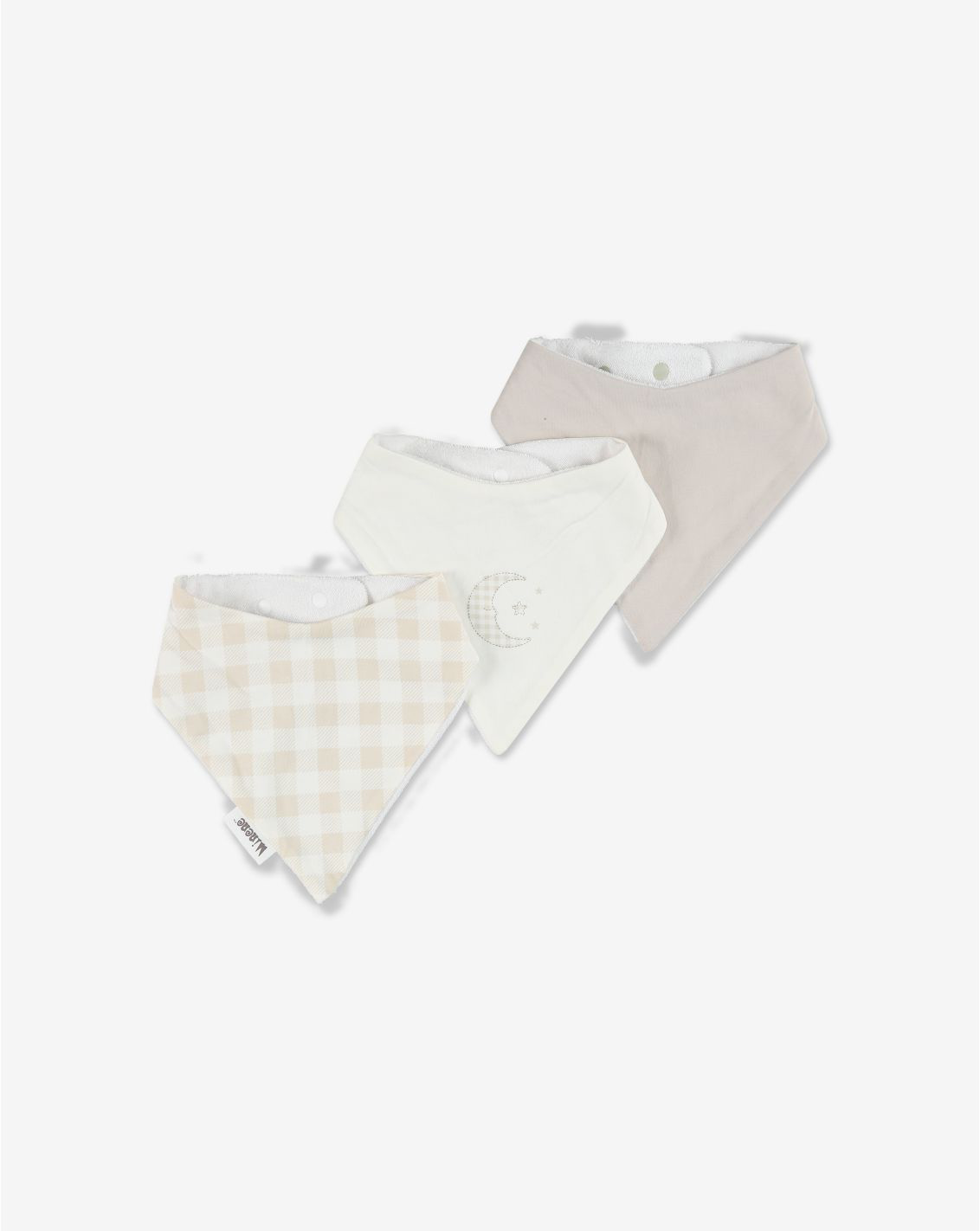 Pack Of 3 Bandana Bibs Wonderland