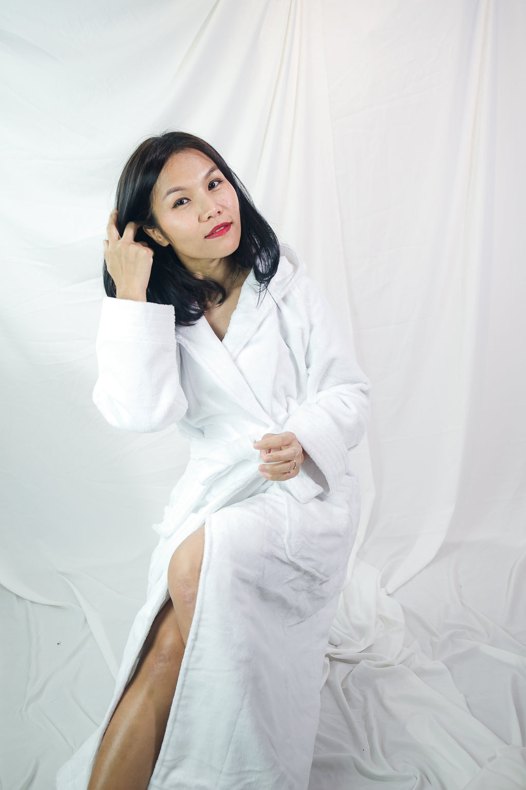 ママのバスローブ