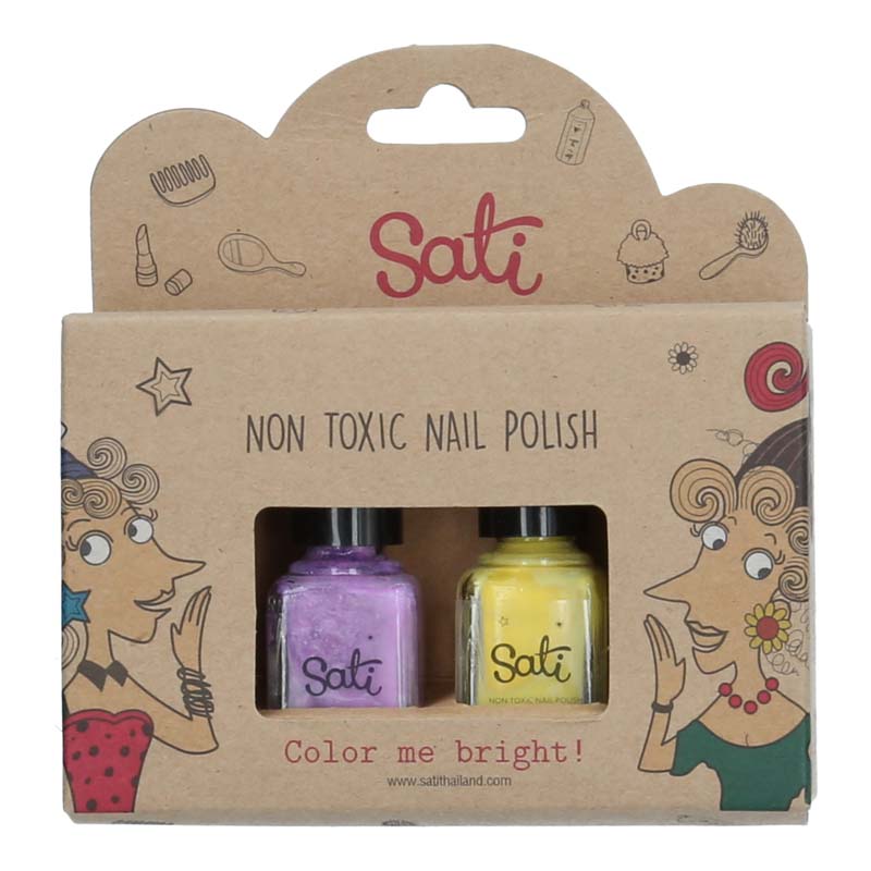 Nail Polish / LAVENDRE & YELLOW