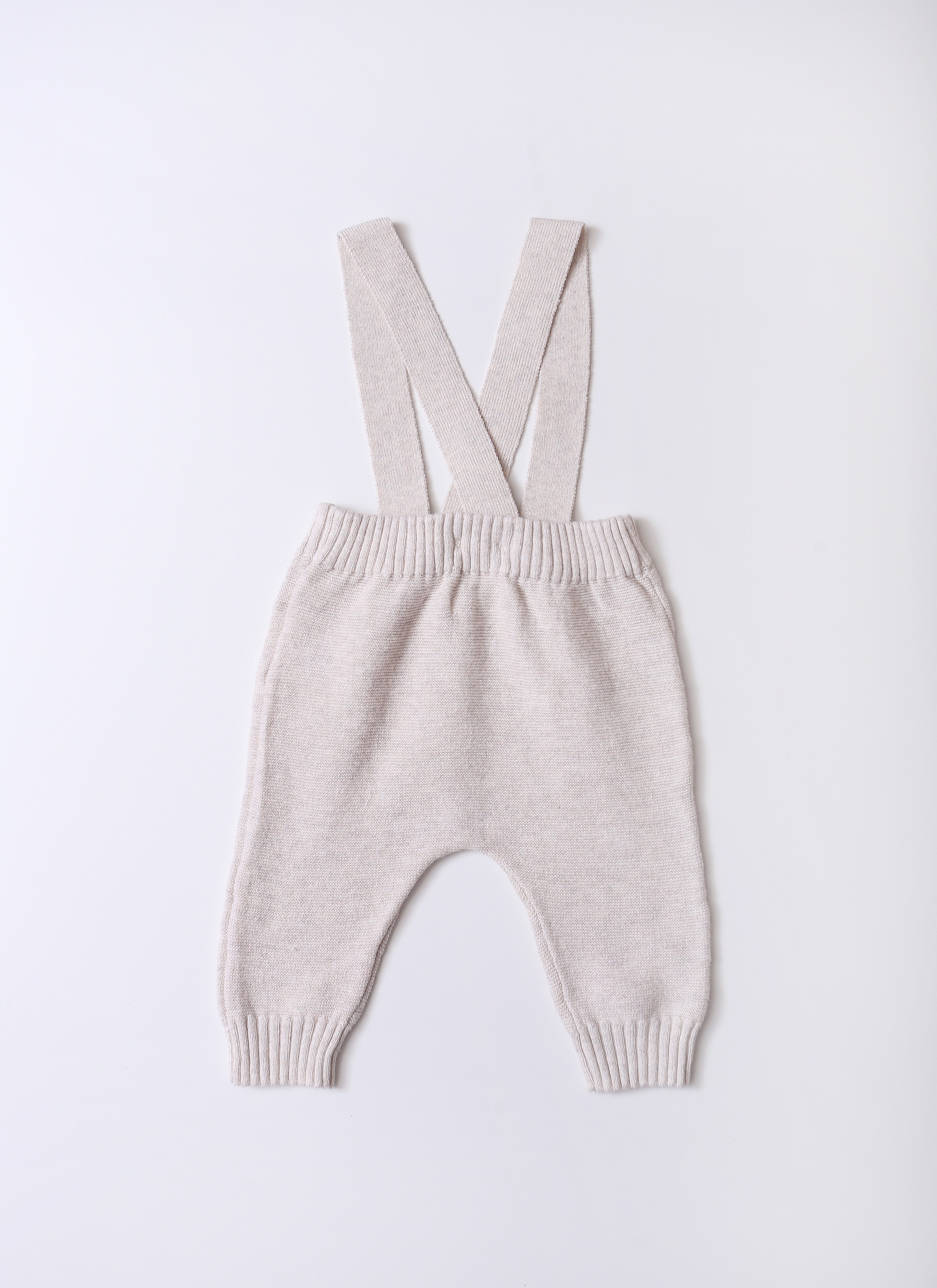 Knitted Overall With Suspenders BR