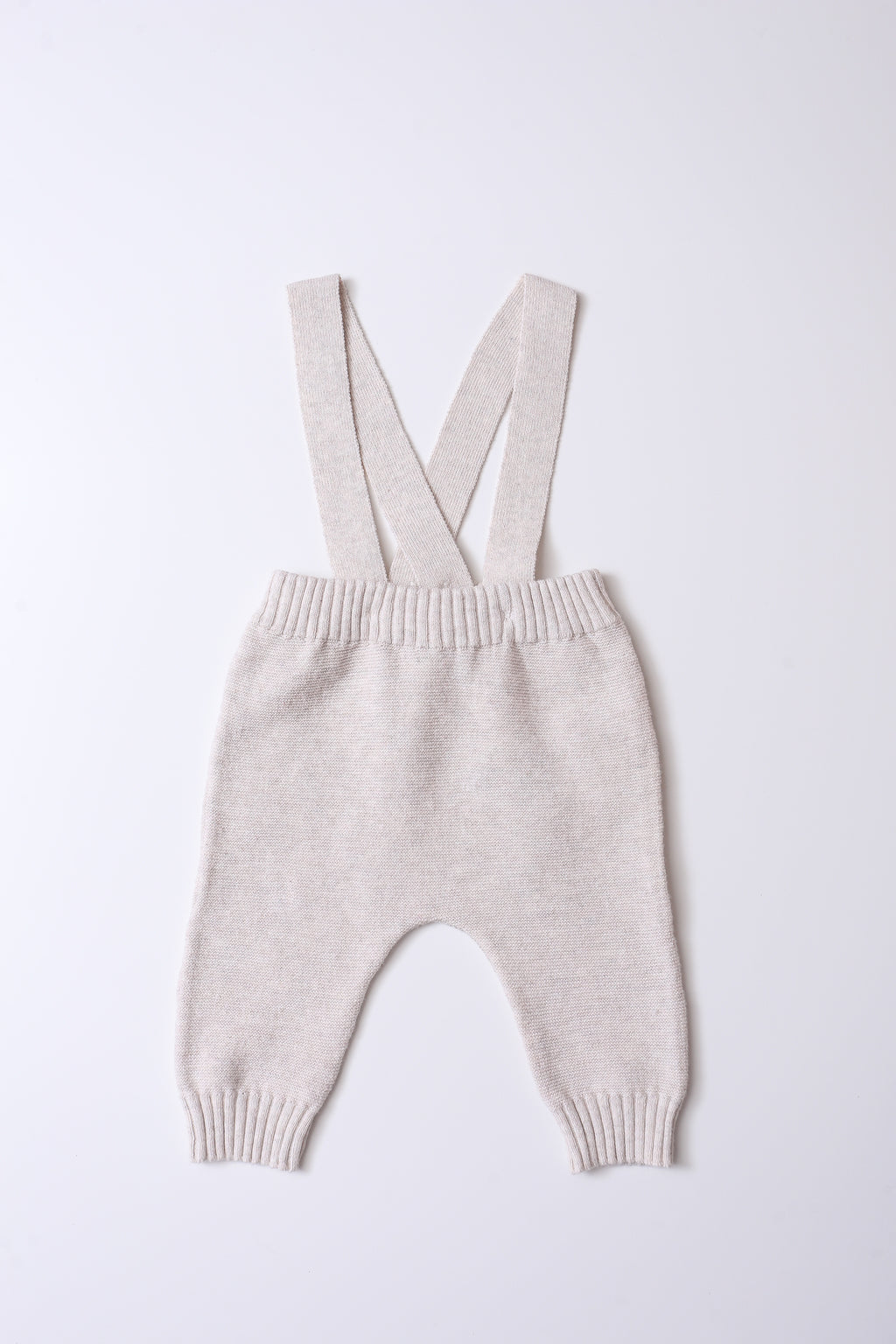 Knitted Overall With Suspenders BR