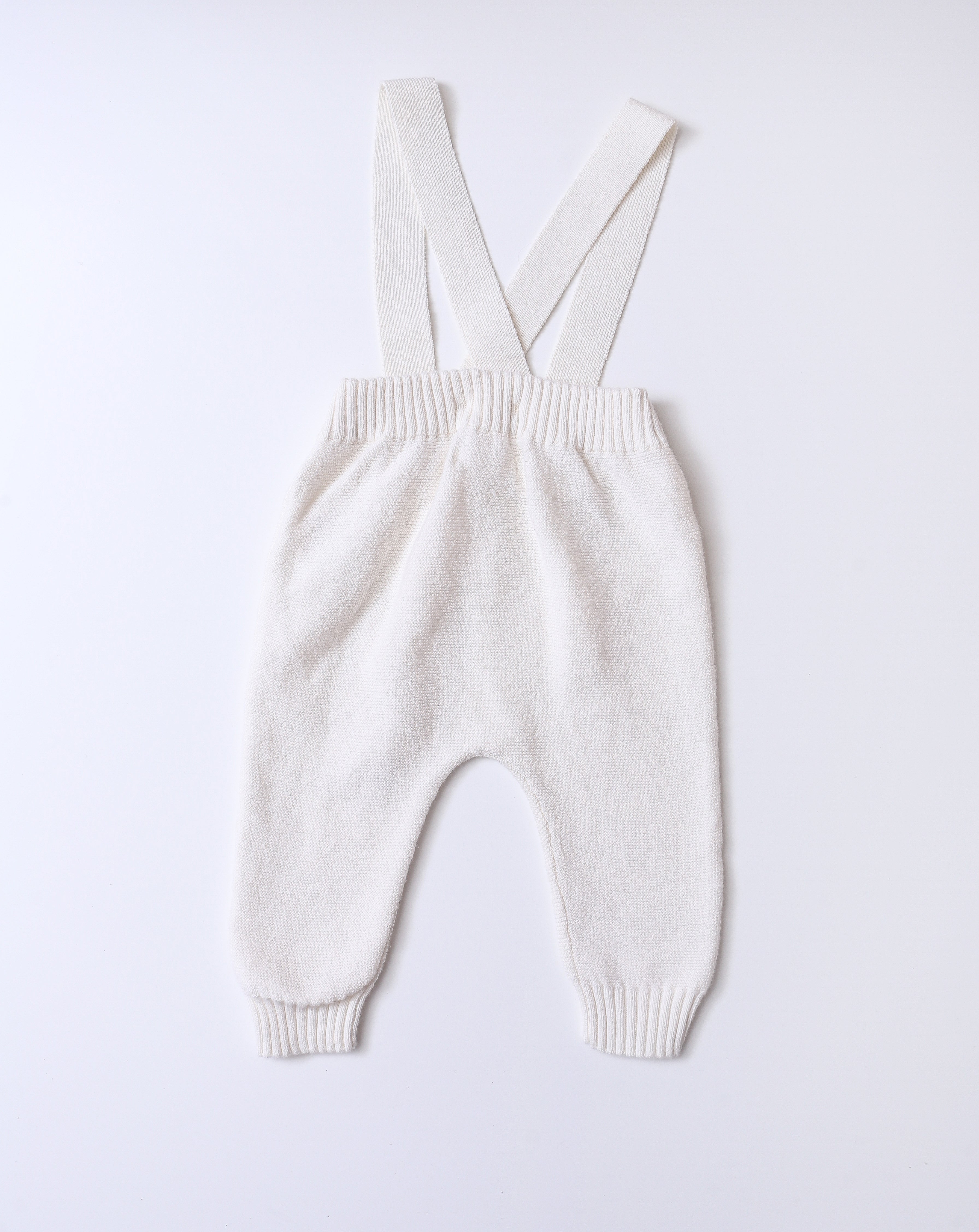 Knitted Overall With Suspenders BR