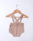 Knitted Bloomers With Straps BR