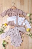 Knitted Lace Cardigan With Buttons BR
