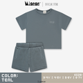 Boys Polo Pique Oversize Shirt +Bermuda Pants NT2