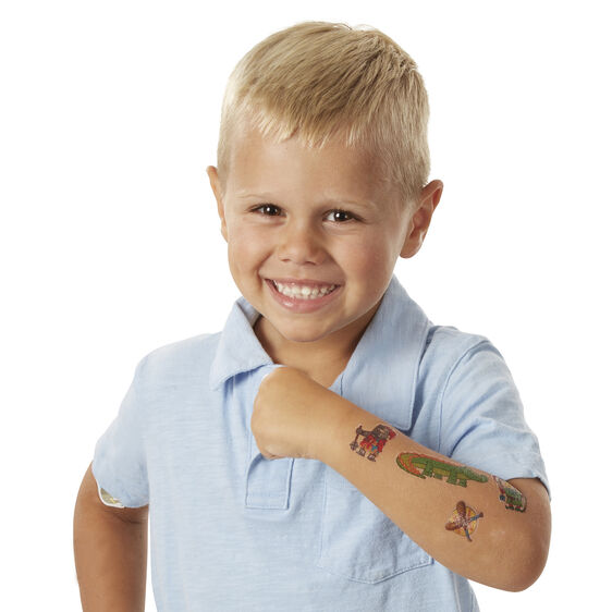My First Temporary Tattoos: 100+ Kid-Friendly Tattoos - Adventure, Creatures, Sports, and More
