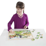 Frolicking Horses Jigsaw Puzzle - 48 Pieces