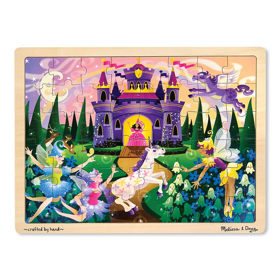 Wooden Jigsaw Puzzle Fairy Fantasy 48pc