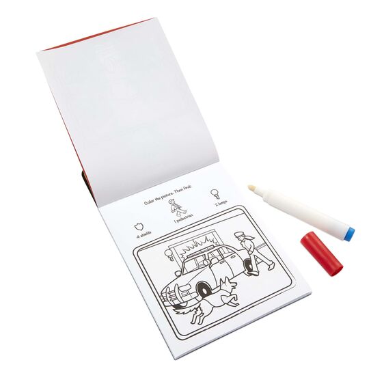 On the Go ColorBlast No-Mess Coloring Pad - Vehicles