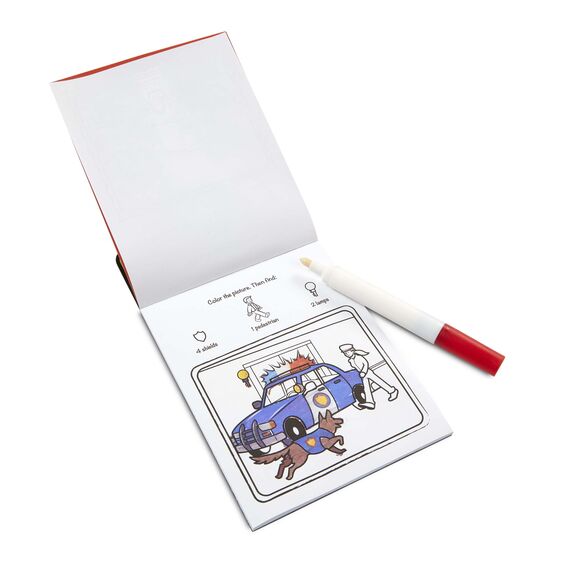 On the Go ColorBlast No-Mess Coloring Pad - Vehicles