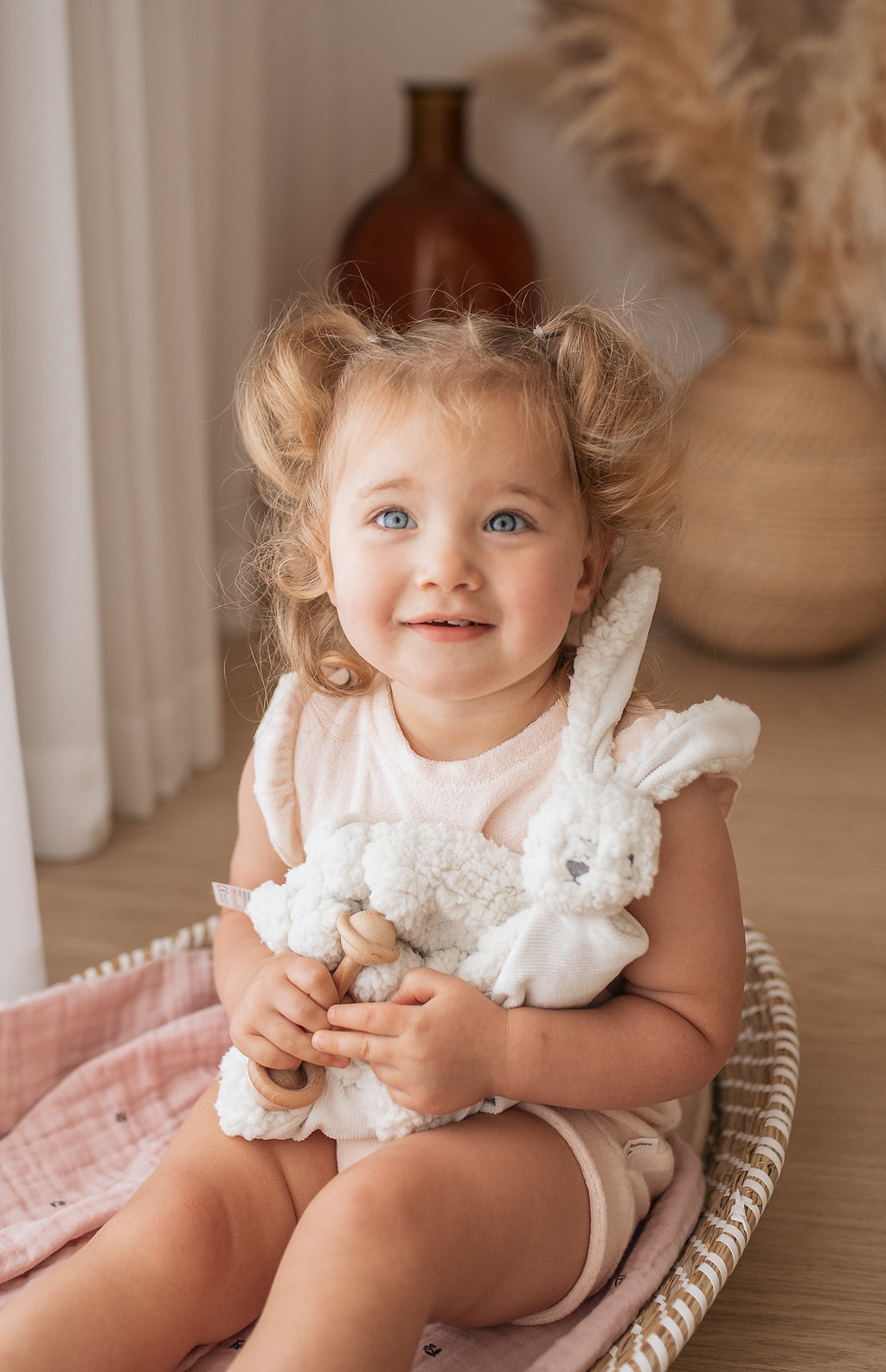 Bunny Puffy Comforter Blankie