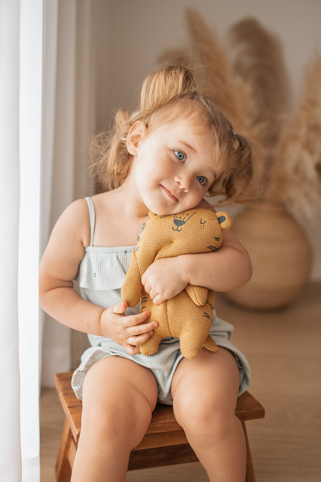 Knitted Doll - Tiger !