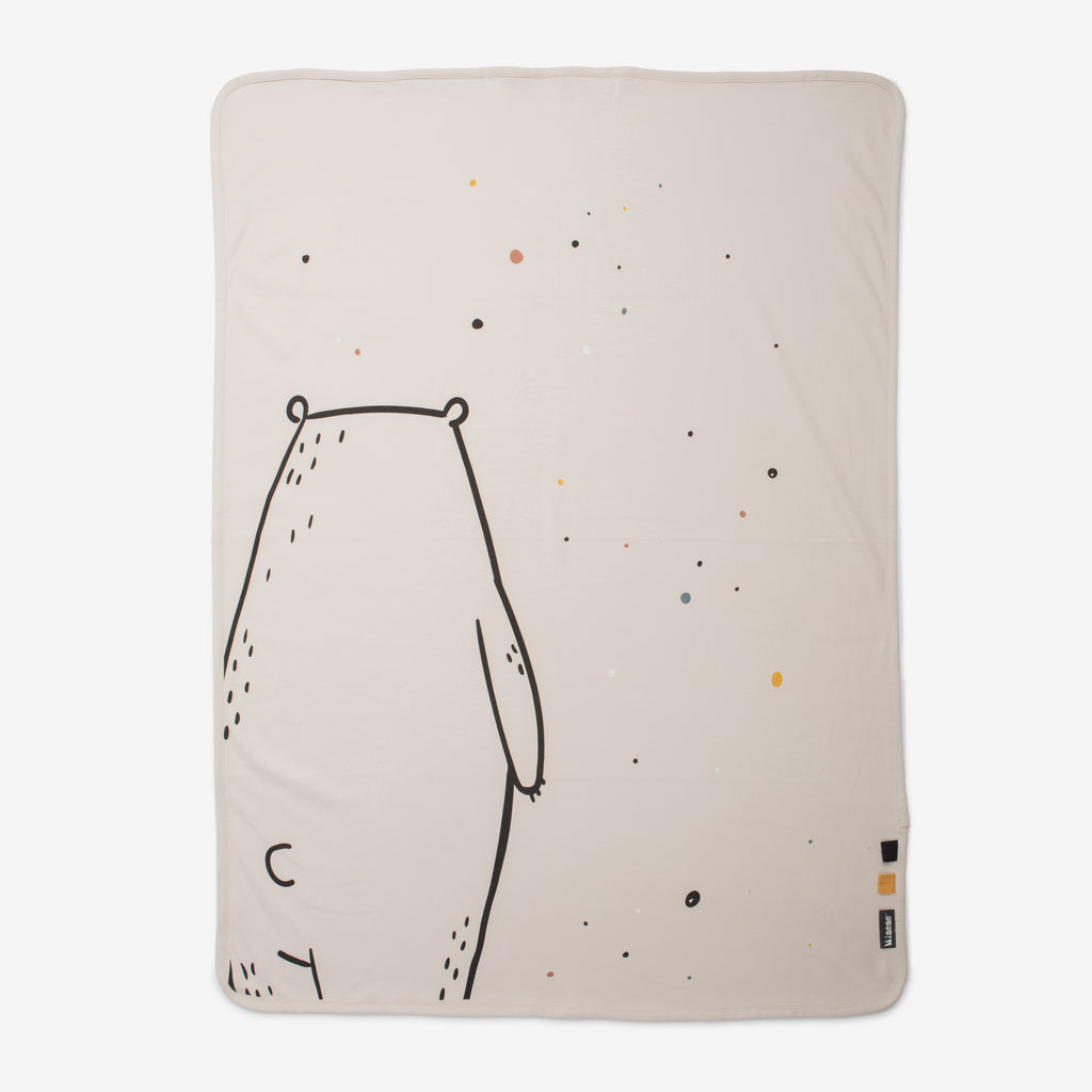 Large Winter Double Sided Quilt 85x115 cm - Jungle Story!