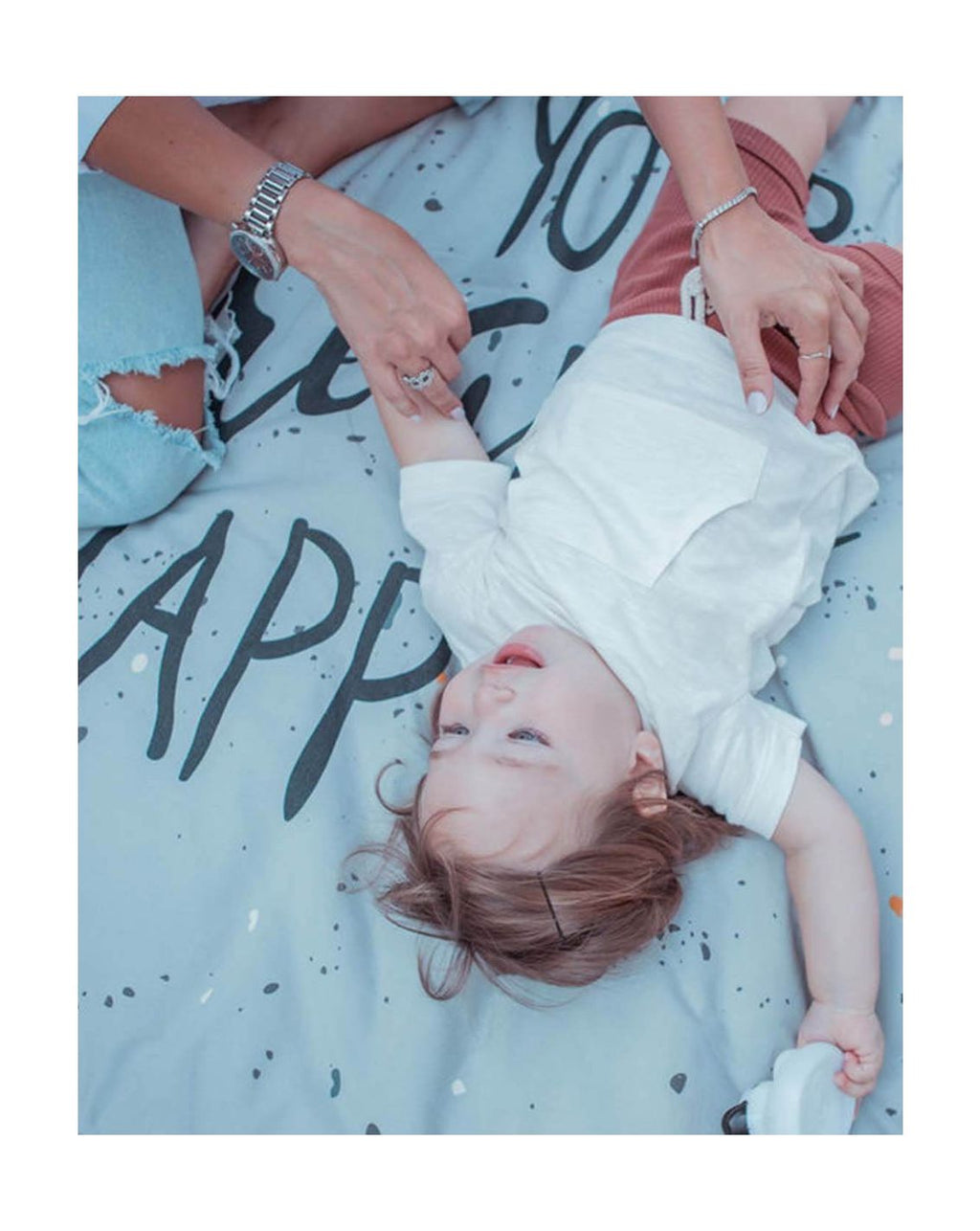 ピクニックブランケット＆バッグ 130x130cm