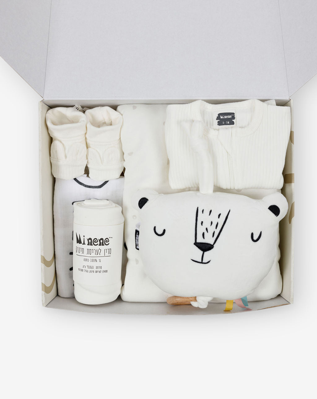 "A princess has arrived" Gift Basket - Grey & Pink !