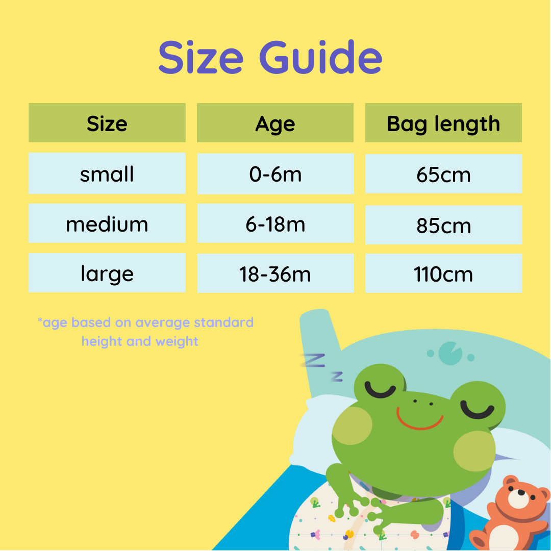 Foggie + Friends – Muslin Sleeping Bag