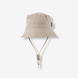 Summer Hat With Strap SH2, Stone