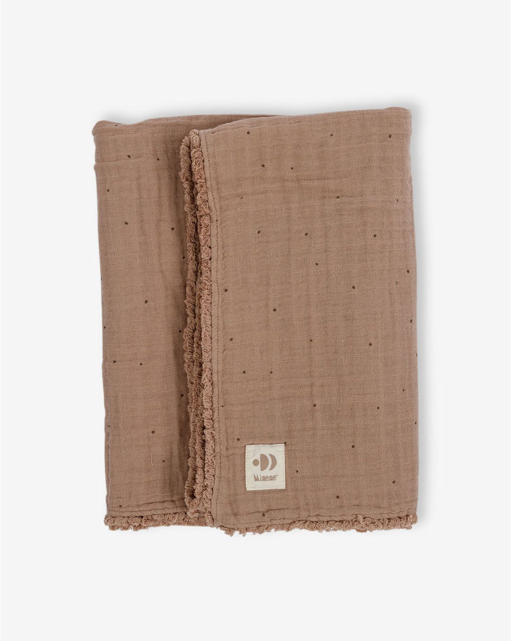 Muslin Blanket With Fringes 75*100cm