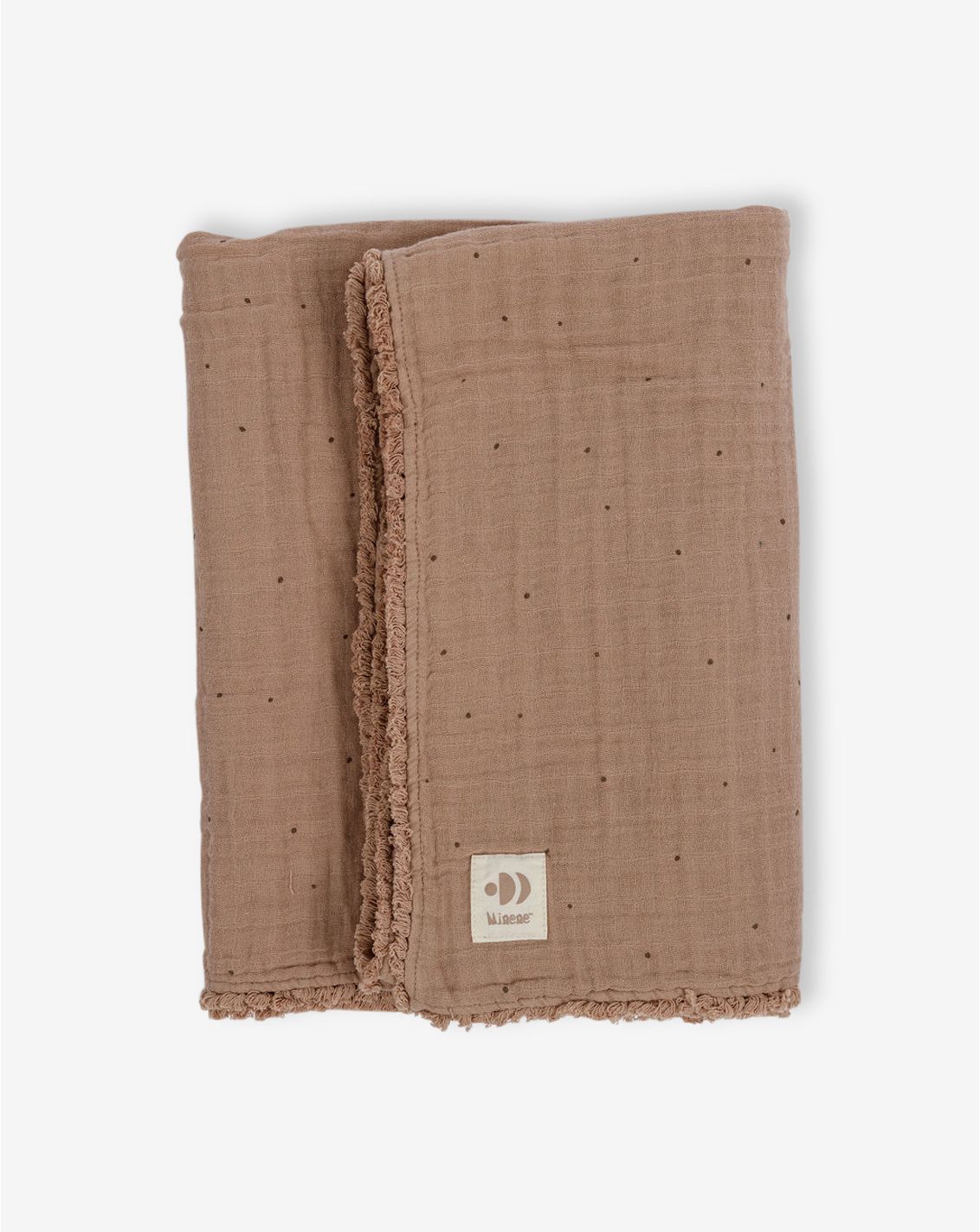 Muslin Blanket With Fringes 75*100cm