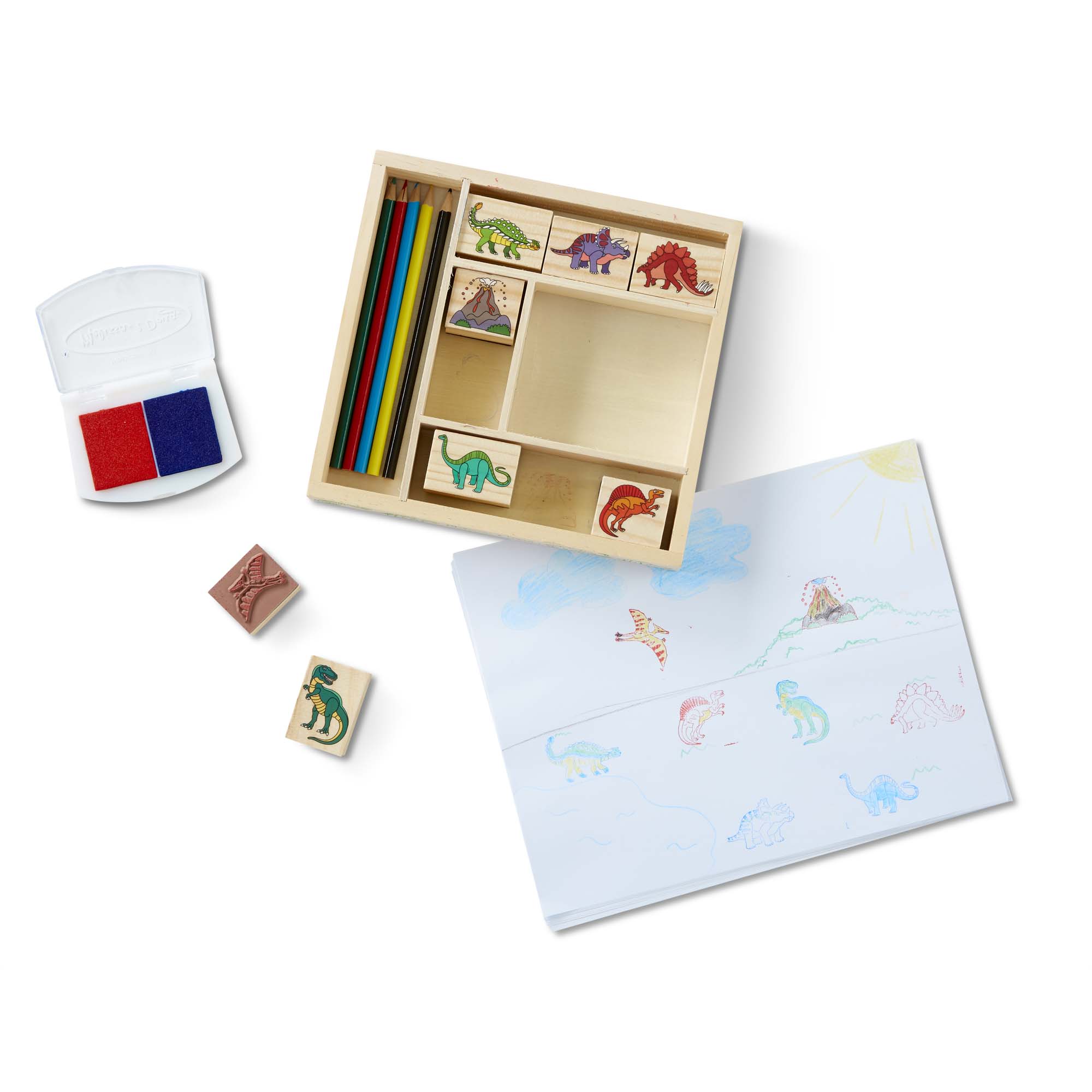 Stamp Set - Dinosaurs