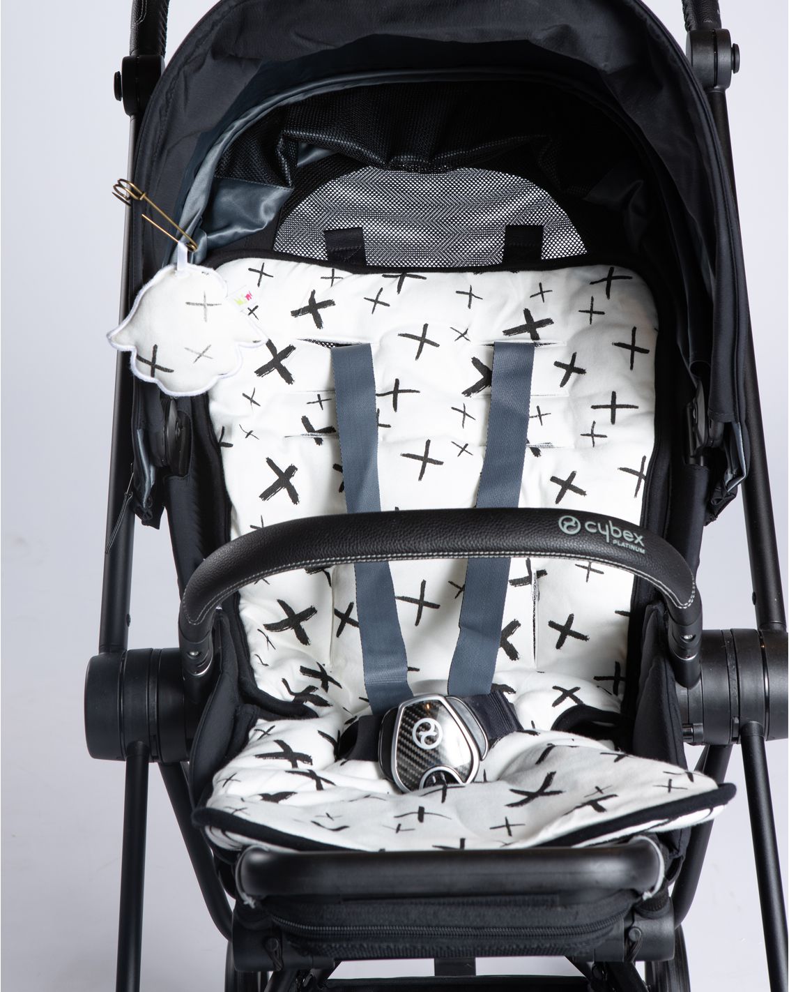 Reversible Pushchair & Car Seat Liner - Jersey Cotton!