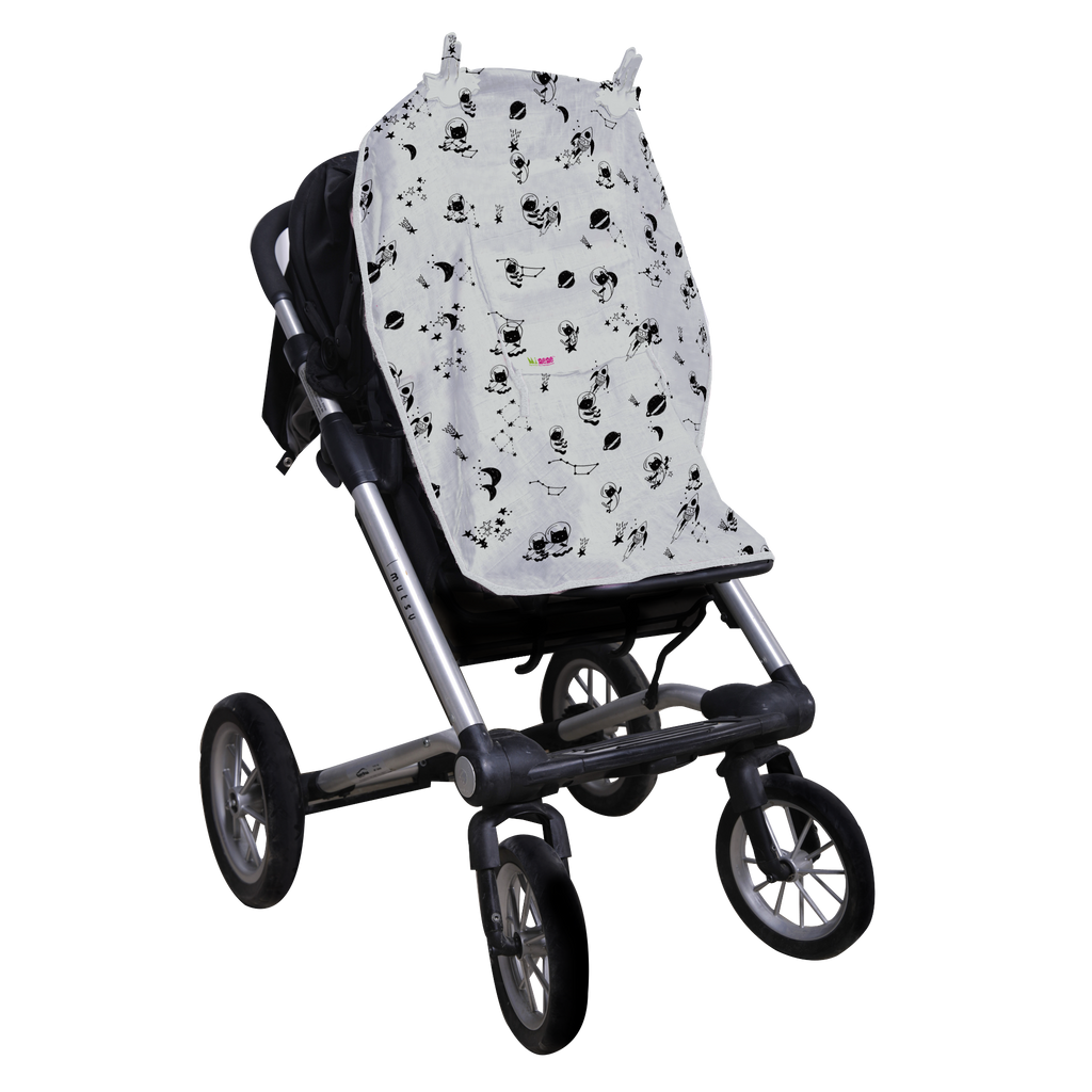 Bamboo Stroller Sunshade