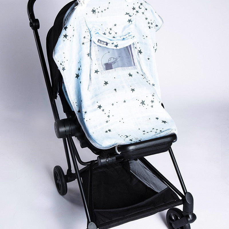 Bamboo Stroller Sunshade