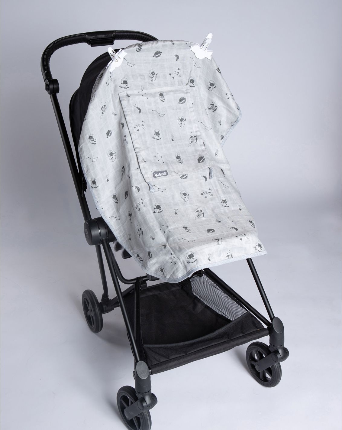 Bamboo Stroller Sunshade