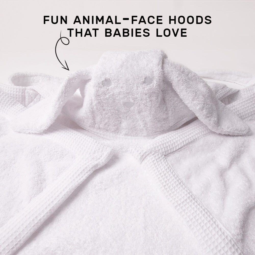 Baby Bath Classic Black & White Newborn Gift Basket