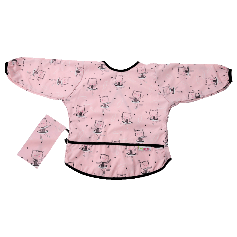 เสื้อกันเปื้อนแขนยาว BPA Free and Phthalate