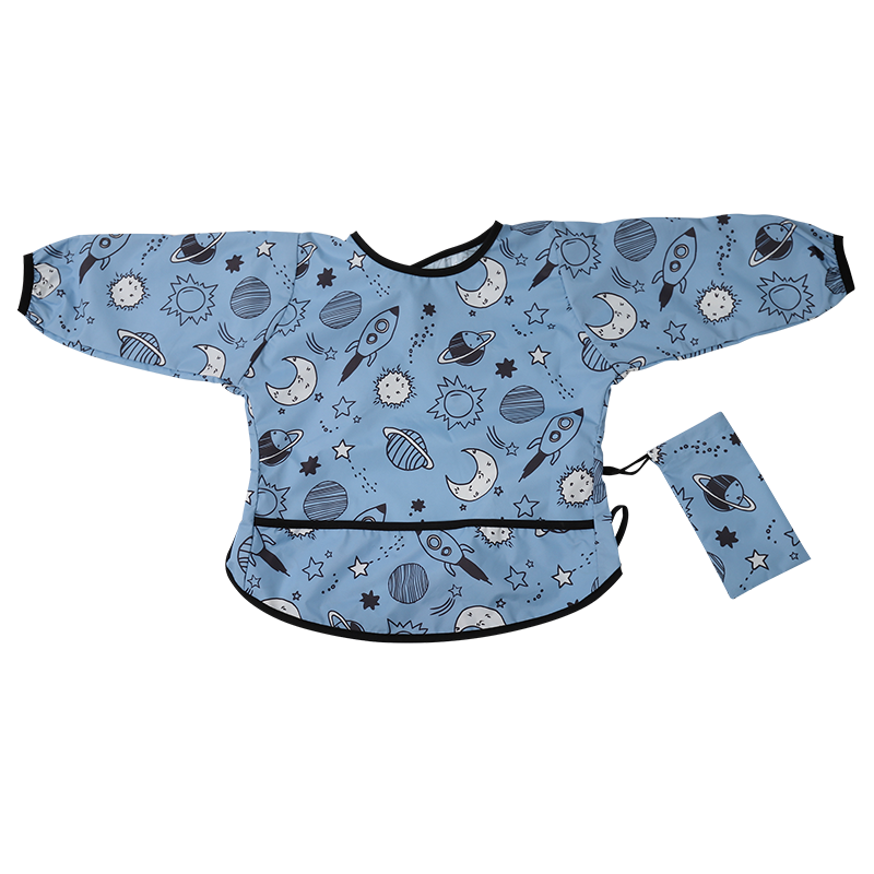 Crumb Catcher Bib With Sleeves