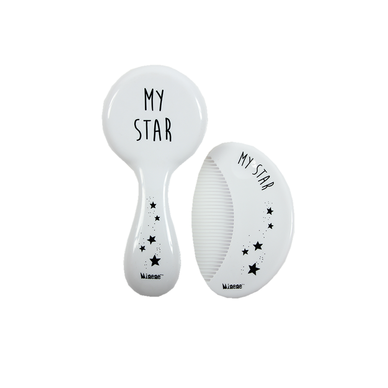 Hair Brush & Comb Set