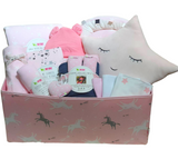 "A princess is on the way" Gift Basket - Baby Pink Star!