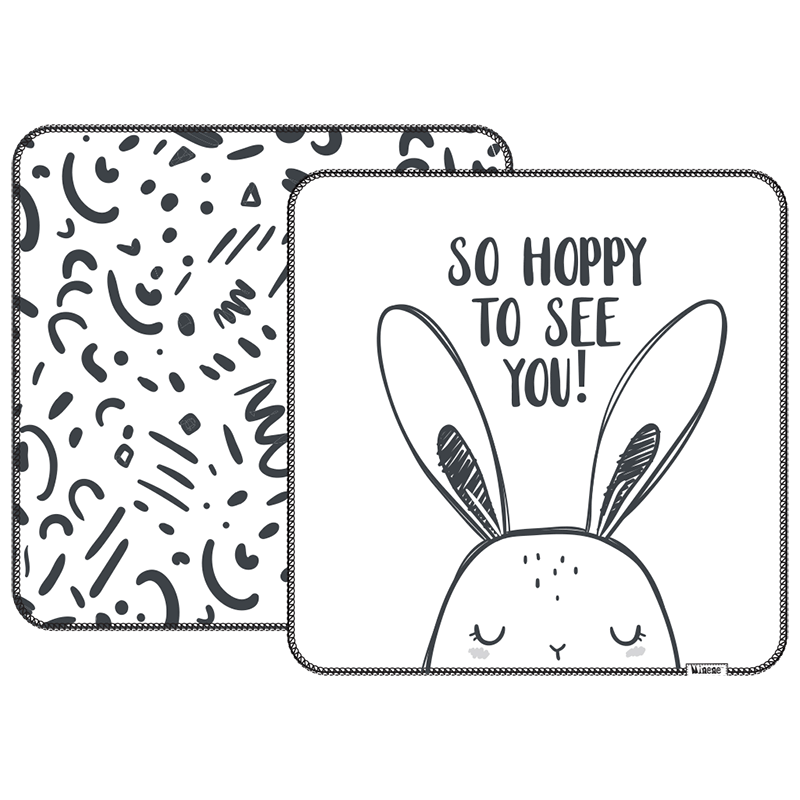 Flannel Cloth - Pack of 2 , Size: 76X76 cm