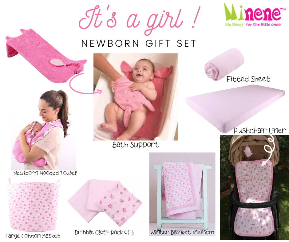 Sweet Pink Floral Gift Basket