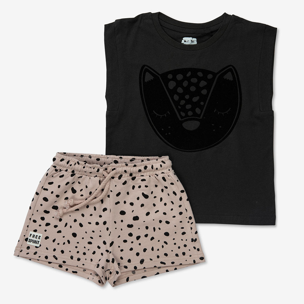 Girls Shirt + Shorts KB5