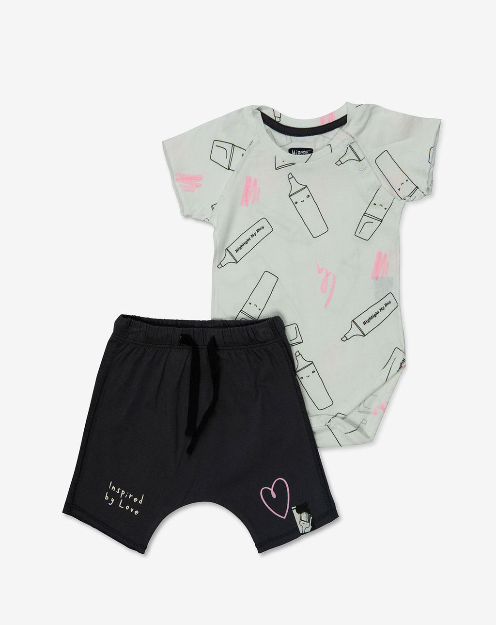 Bodysuit & Short Pants O1