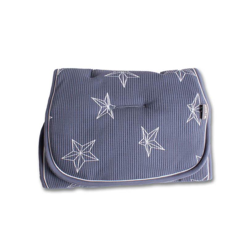 Waffle Navy Blue Gift Set