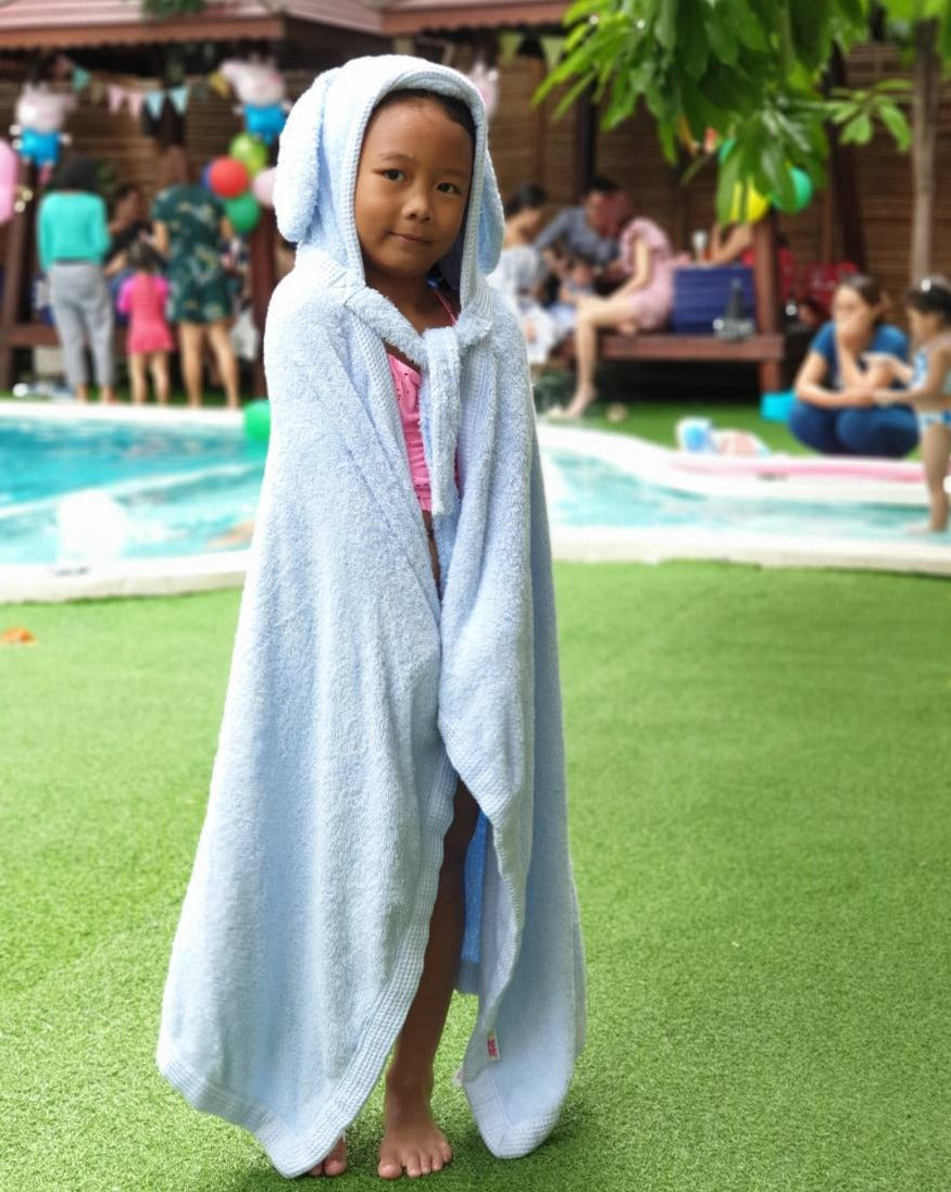 ผ้าขนหนูเด็กหมวกสัตว์