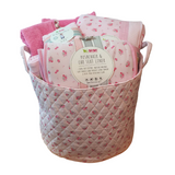 Sweet Pink Floral Gift Basket