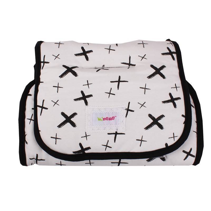 リバーシブルベビーカー＆カーシートライナー - ジャージーコットン！