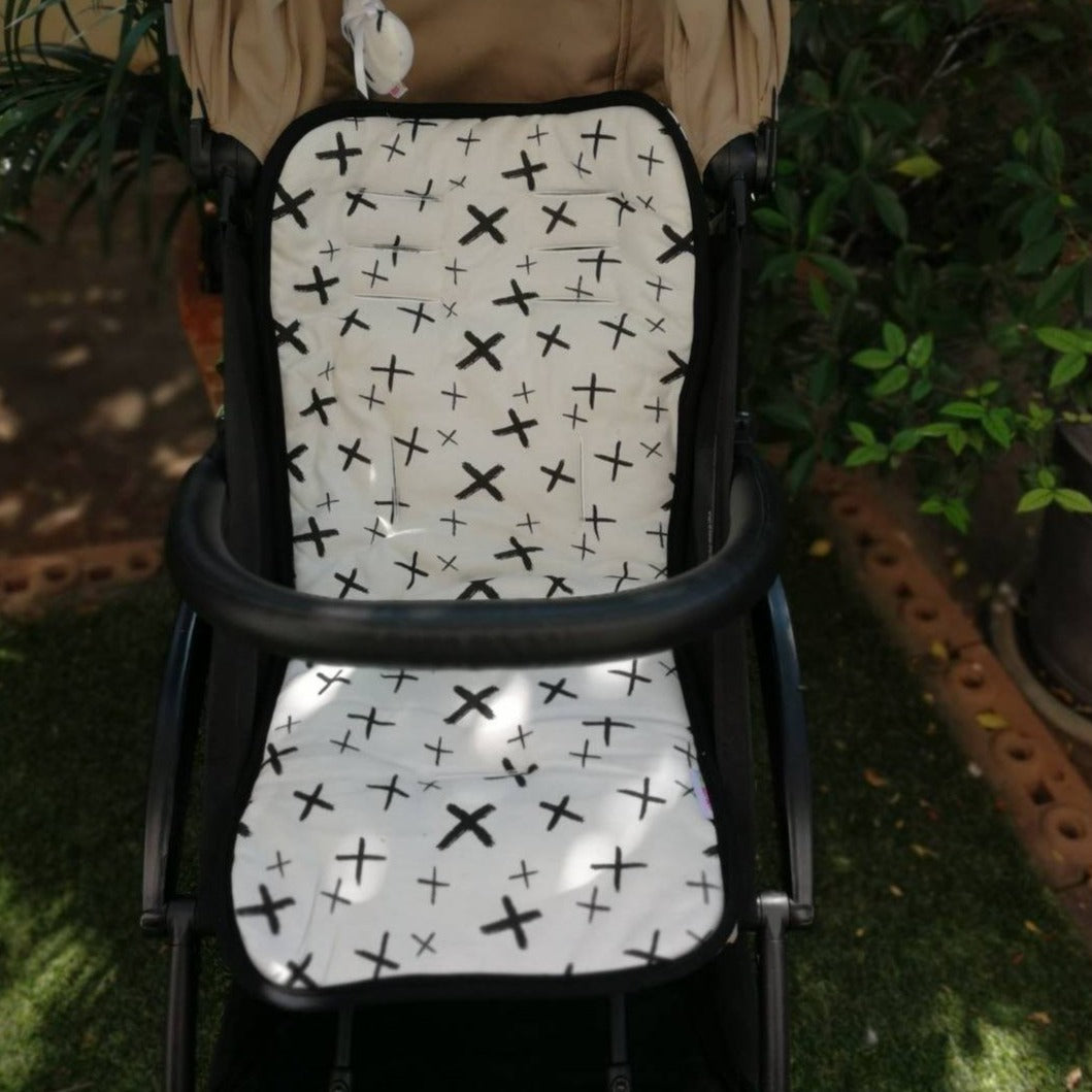 Reversible Pushchair & Car Seat Liner - Jersey Cotton!