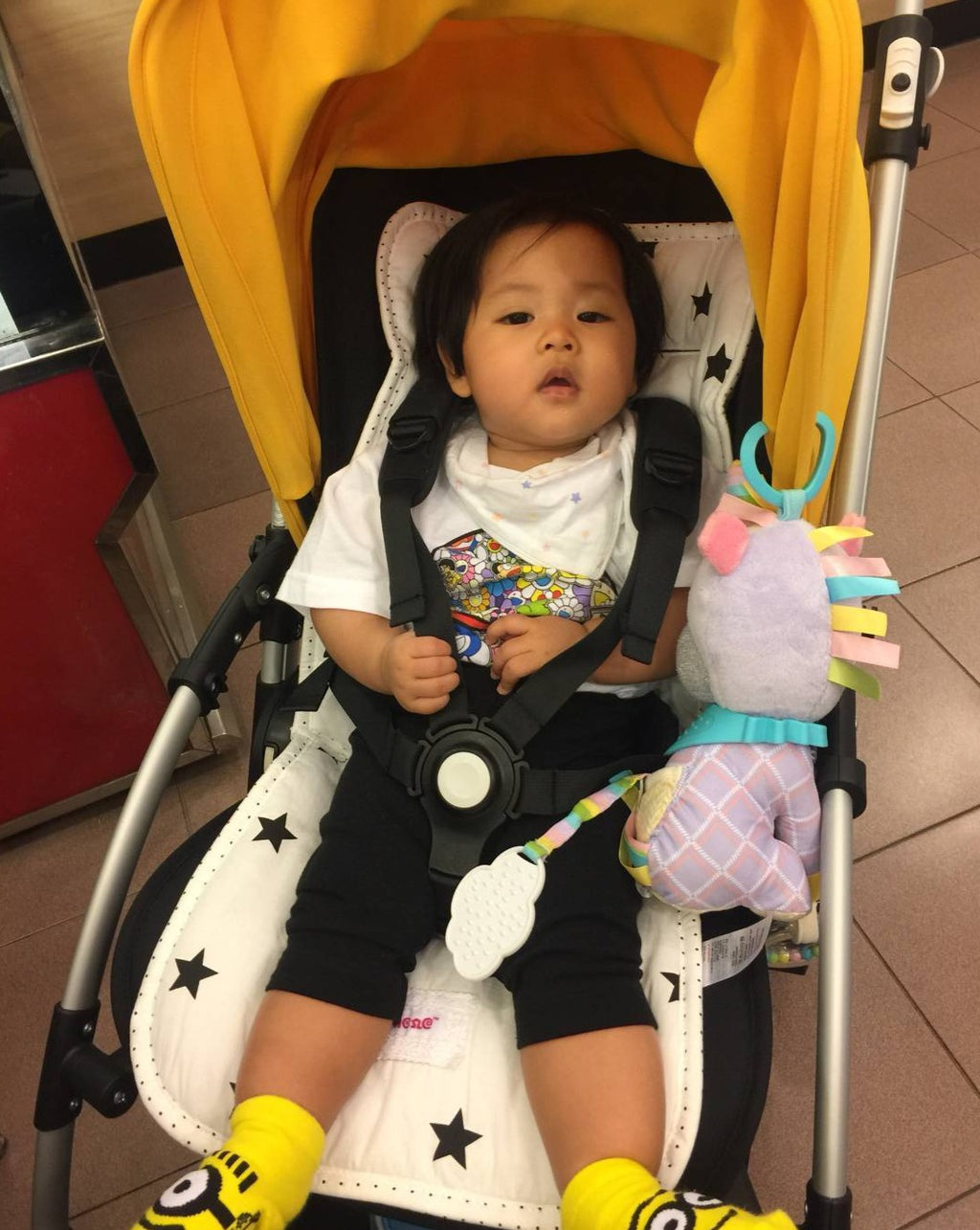 เบาะรอง 2 in 1ใช้ได้กับทั้งรถเข็นและคาร์ซีททุกรุ่น