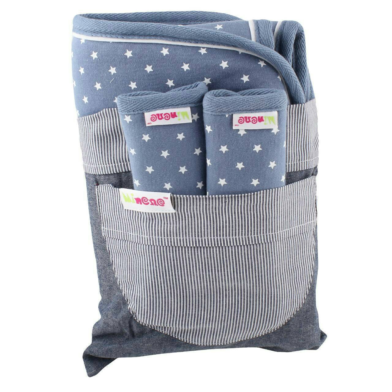 Reversible Pushchair & Car Seat Liner Set - Jersey Cotton!
