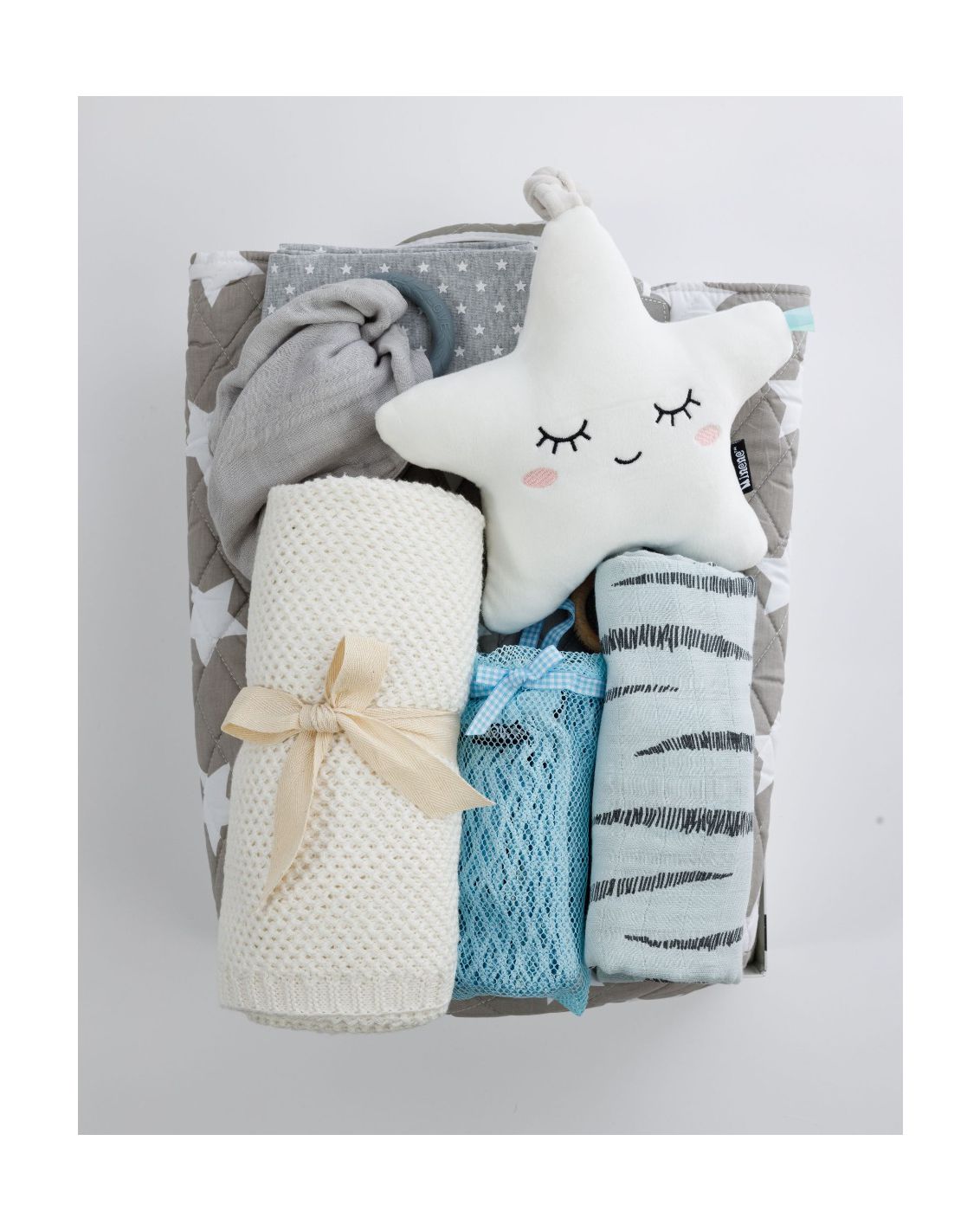 Gift box - grey star !