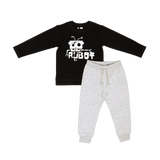 Shirt & Pants Set KC - Black
