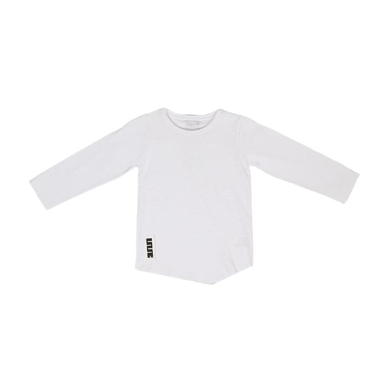 Shirt with Cuts WB - White
